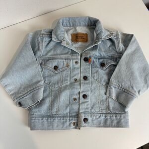 VTG Levi’s Orange Tab Light Denim Youth Trucker Jacket S